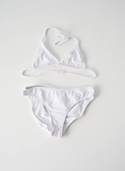Costum de baie din două piese alb PRINCESSE ILOU fată