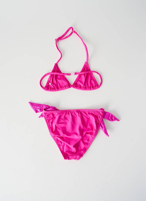 Costum de baie din două piese roz PRINCESSE ILOU fată