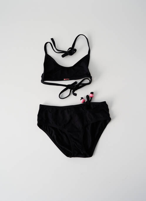 Costum de baie din două piese negru PRINCESSE ILOU fată