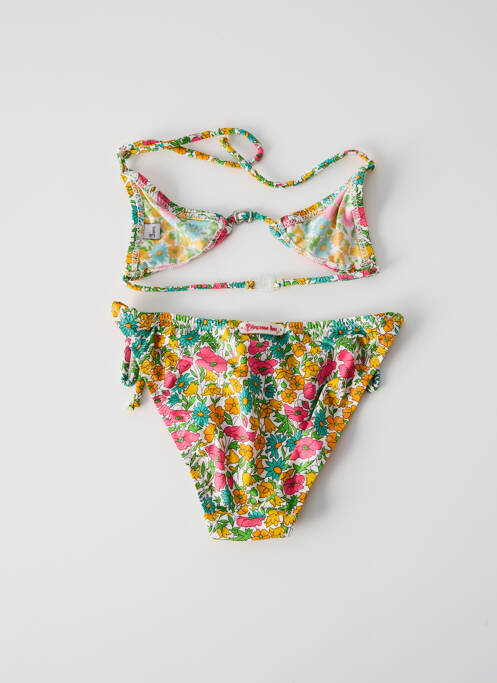 Costum de baie din două piese galben PRINCESSE ILOU fată