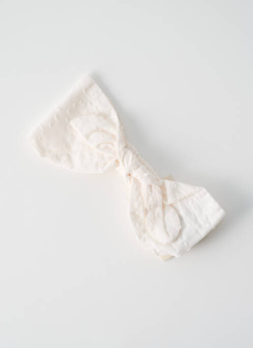 Accesoriu pentru păr bej BUHO fată