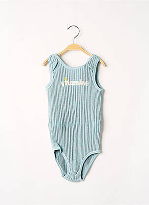 Body de lenjerie albastru BUHO fată