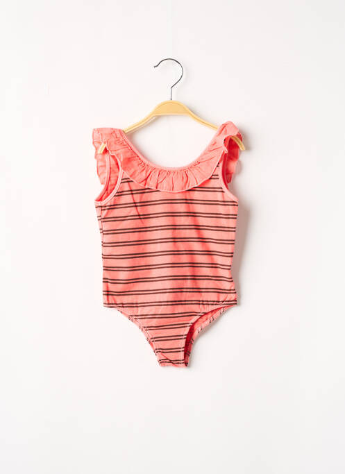 Body de lenjerie portocaliu BUHO fată