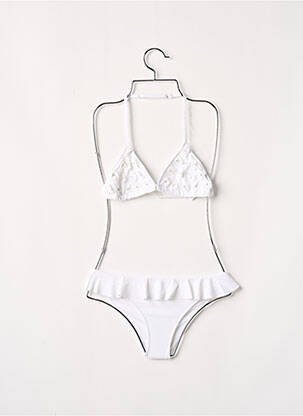 Costum de baie din două piese alb MAYORAL fată