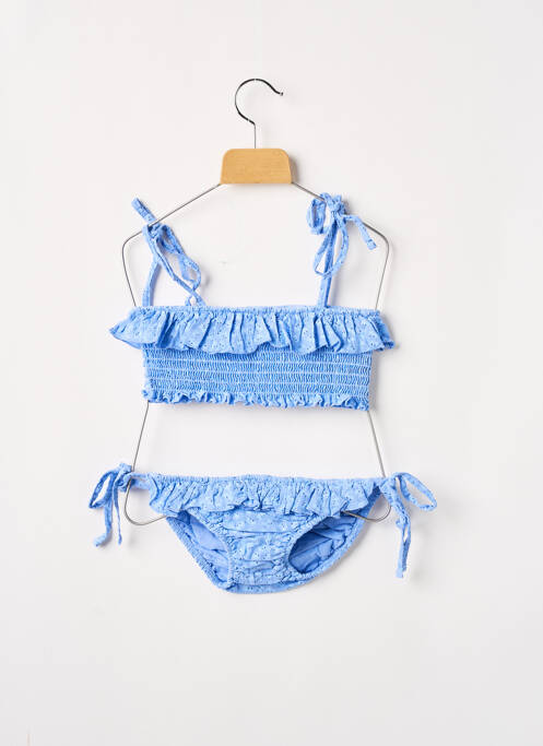 Costum de baie din două piese albastru BUHO fată