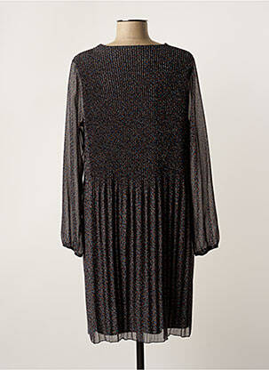 Rochie midi mâneci lungi mâneci lungi negru PLURIELLES femeie