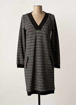 Rochie midi negru C'EST BEAU LA VIE femeie