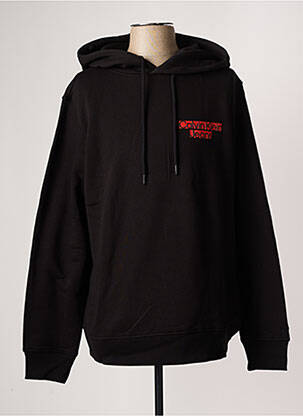 Hanorac cu glugă negru CALVIN KLEIN bărbat