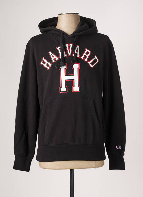 Hanorac cu glugă negru CHAMPION bărbat