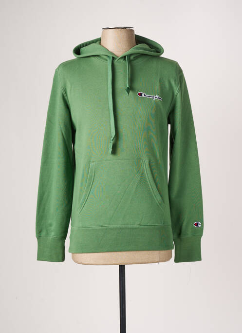 Hanorac cu glugă verde CHAMPION bărbat