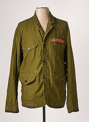 Jachete casual croială dreaptă verde SCOTCH & SODA bărbat