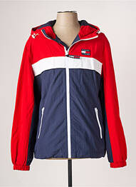 Jachetă vânt buzunare cu glugă roșu TOMMY HILFIGER homme