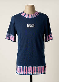 Tricou croială dreaptă mâneci scurte albastru SCOTCH & SODA bărbat