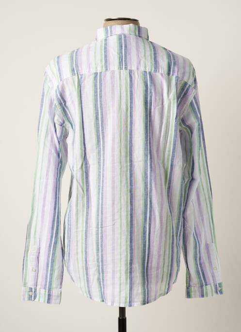 Cămașă cu mâneci lungi violet TOM TAILOR bărbat