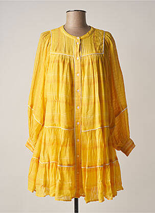 Rochie scurtă galben BSB femeie