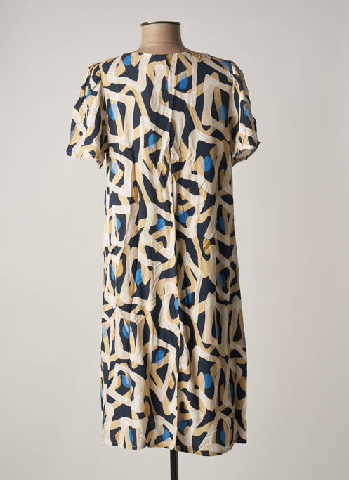 Rochie midi bej SIGNE NATURE femeie