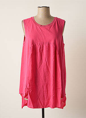 Top țesătură jersey fără mâneci roz BSB femme