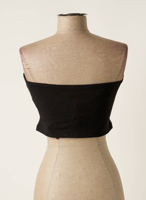 Top negru TOMMY HILFIGER femeie