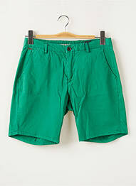 Șort țesătură poplin mărime normală verde SCOTCH & SODA bărbat