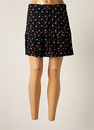 Fustă scurtă negru TOMMY HILFIGER femeie