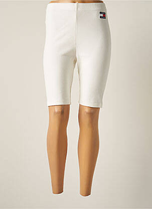 Pantalon de ciclism alb TOMMY HILFIGER femeie