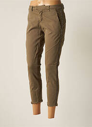 Pantalon 7/8 elasticitate mărime normală verde KOCCA femeie