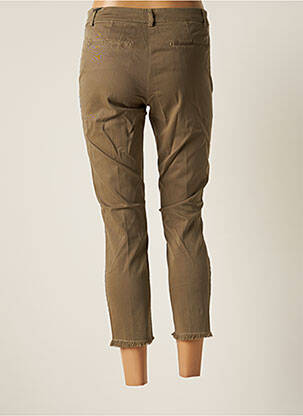 Pantalon 7/8 elasticitate mărime normală verde KOCCA femeie