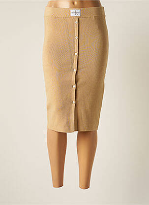 Fustă midi bej CALVIN KLEIN femeie