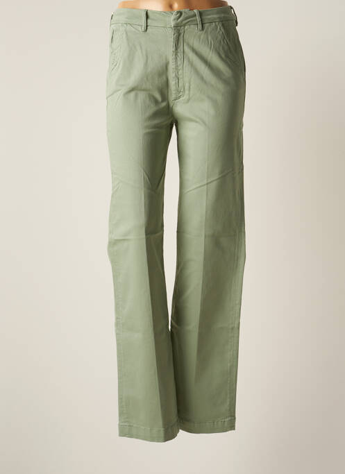 Pantalon chino verde REIKO femeie