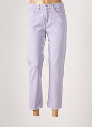 Pantalon 7/8 talie înaltă talie înaltă violet SALSA femme