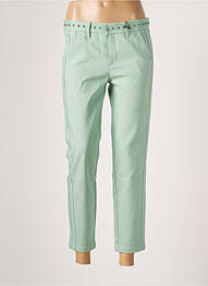 Pantalon 7/8 elasticitate mărime normală verde FREEMAN T.PORTER femeie