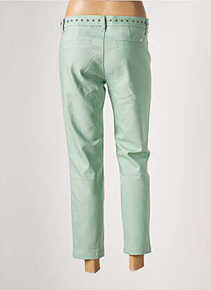 Pantalon 7/8 elasticitate mărime normală verde FREEMAN T.PORTER femeie