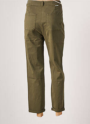 Pantalon drept elasticitate mărime normală verde REIKO femeie