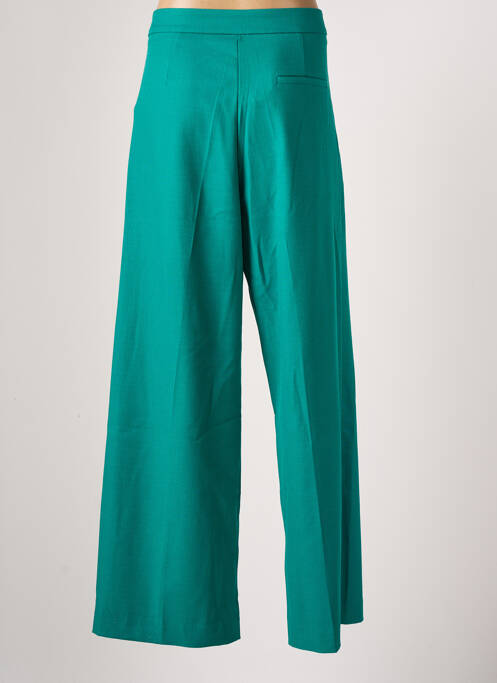 Pantalon larg verde GRACE & MILA femeie