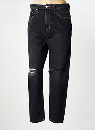 Blugi croială Mom negru TOMMY HILFIGER femeie