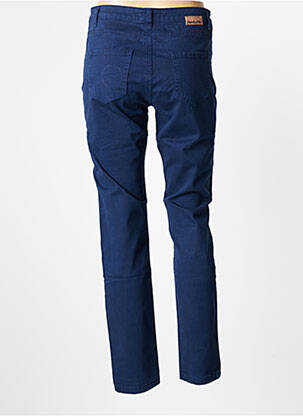 Pantalon slim elasticitate mărime normală albastru PAKO LITTO femeie
