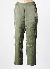 Pantalon drept talie înaltă talie înaltă verde PAKO LITTO femme