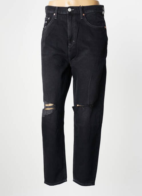 Blugi croială Mom negru TOMMY HILFIGER femeie