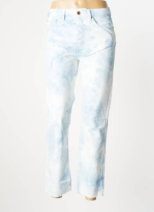 Blugi cu croială dreaptă albastru REIKO femeie