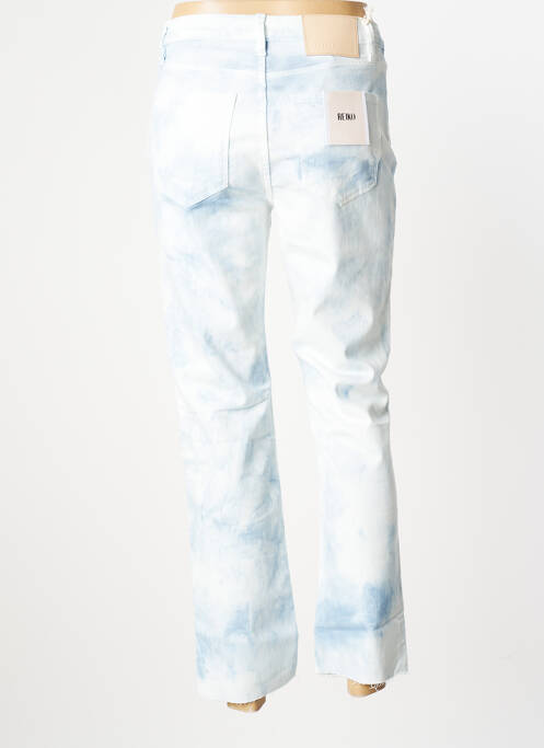 Blugi cu croială dreaptă albastru REIKO femeie