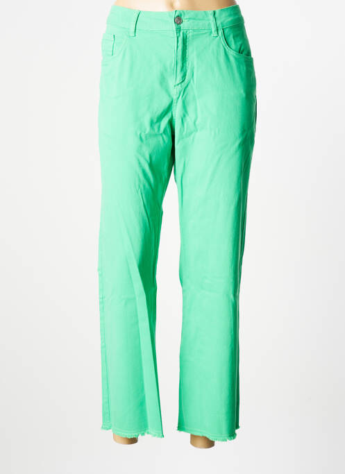 Pantalon 7/8 verde SIGNE NATURE femeie