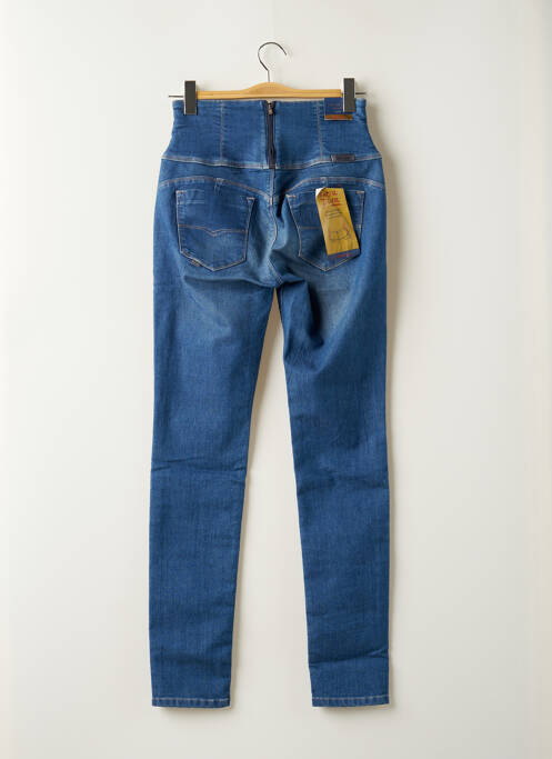 Blugi cu croială slim albastru SALSA femeie