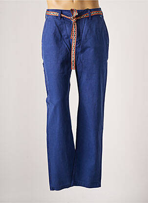 Pantalon drept albastru SCOTCH & SODA bărbat