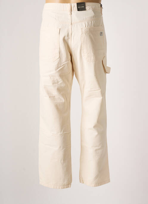 Pantalon drept mărime normală mărime normală bej ONLY&SONS homme