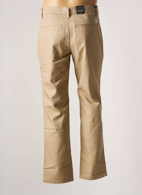 Pantalon drept mărime normală mărime normală maro ONLY&SONS homme
