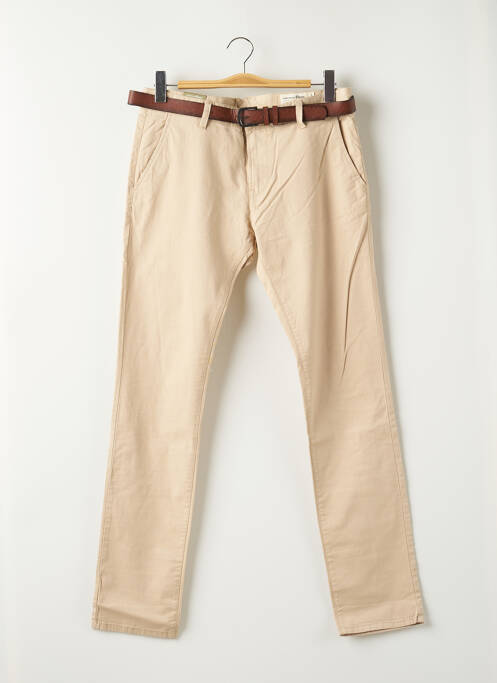 Pantalon chino bej TOM TAILOR bărbat