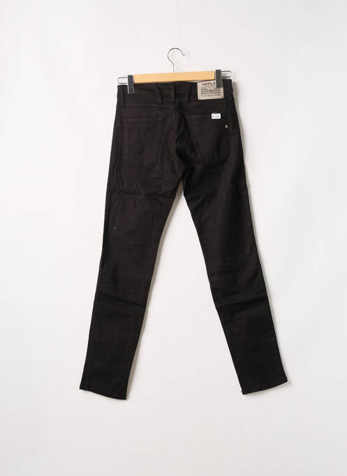 Blugi cu croială slim negru REPLAY bărbat