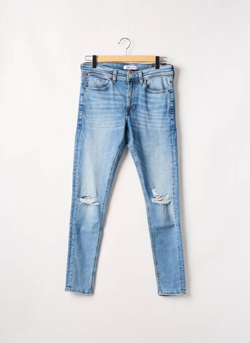 Blugi cu croială slim albastru TOMMY HILFIGER bărbat