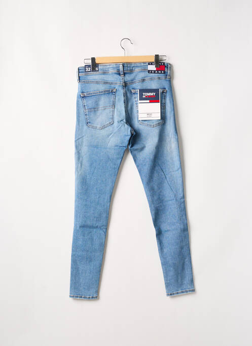 Blugi cu croială slim albastru TOMMY HILFIGER bărbat