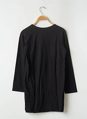 Rochie scurtă mâneci lungi mâneci lungi negru CHILLAROUND fată